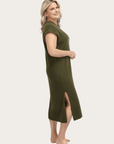 VendelaWear Lulu Dress Olive Green