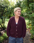 vendelawear.no Drottningholm Cardigan - Cabernet