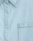 vendelawear.no Øland denimskjorte - Lys kysthimmelblå