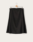 vendelawear.no San Francisco - Satin - Skjørt - Black beauty