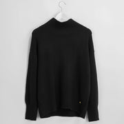 VendelaWear Paris High Neck Cashmere Sweater - Black