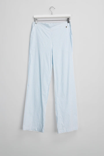 VendelaWear PJ-bukse PJ-bukse - Justøya - Light Blue Stripe