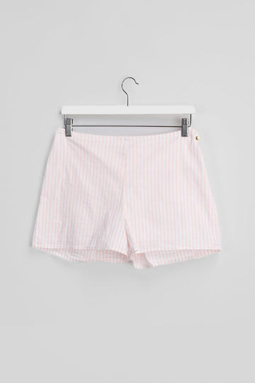 VendelaWear PJ-shorts PJ-Shorts - Justøya - Light Pink Stripe