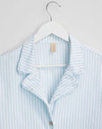 VendelaWear PJ-skjorte PJ-skjorte - Justøya - Light Blue Stripe