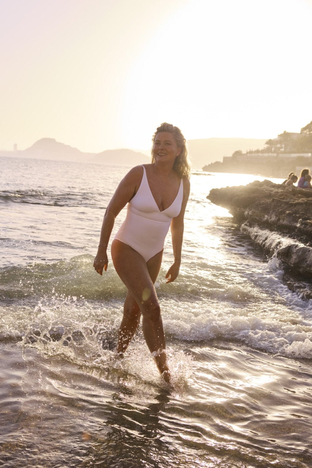 VendelaWear Badedrakt Palma badedrakt - Hvit