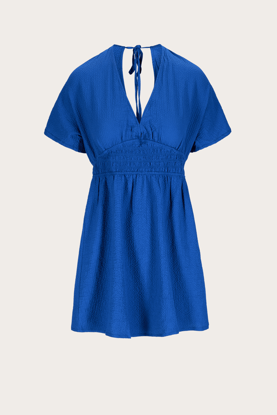 VendelaWear Kjole Kort kjole - Lindesnes - Ibiza Blue