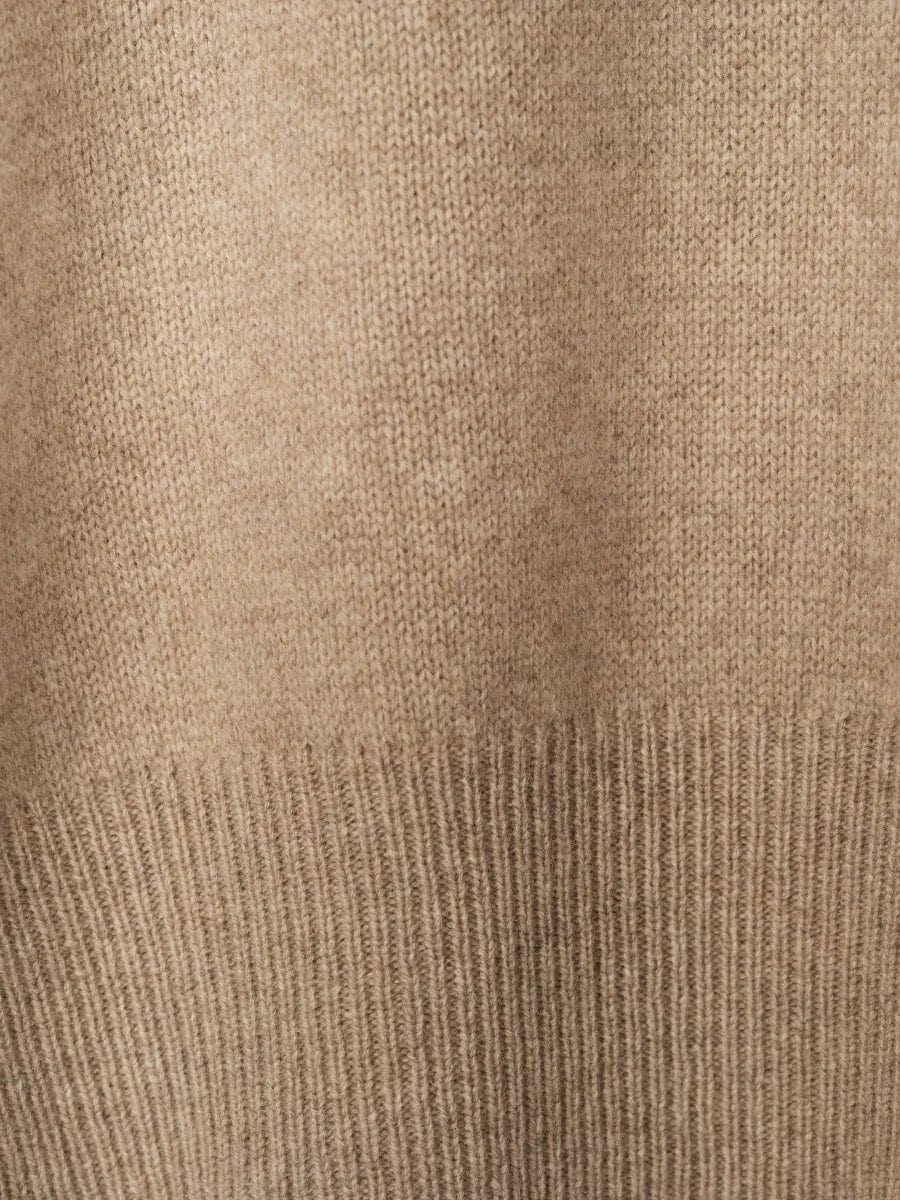 vendelawear.no Chicago - O-Neck - Cashmere - Genser - Taupe