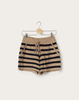 vendelawear.no Detroit - Cashmere - Shorts - Taupe/Navy