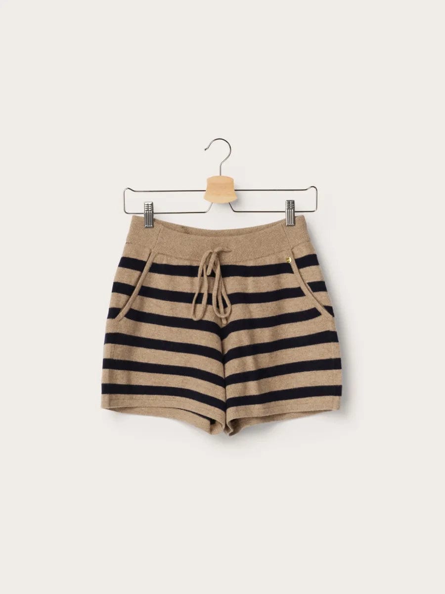 vendelawear.no Detroit - Cashmere - Shorts - Taupe/Navy