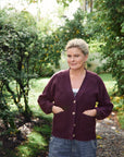 vendelawear.no Drottningholm Cardigan - Cabernet