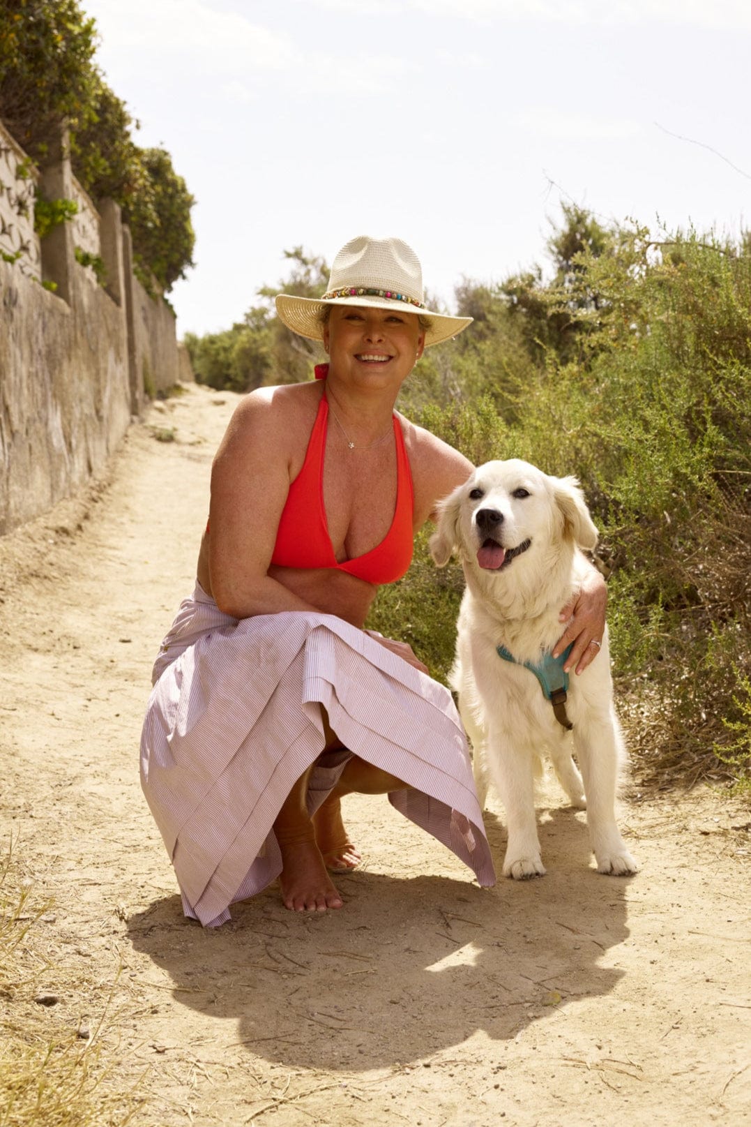 vendelawear.no Hydra bikinioverdel - Koralrød