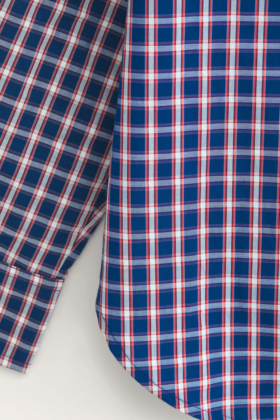 vendelawear.no Øland rutete skjorte - Midnattsblå