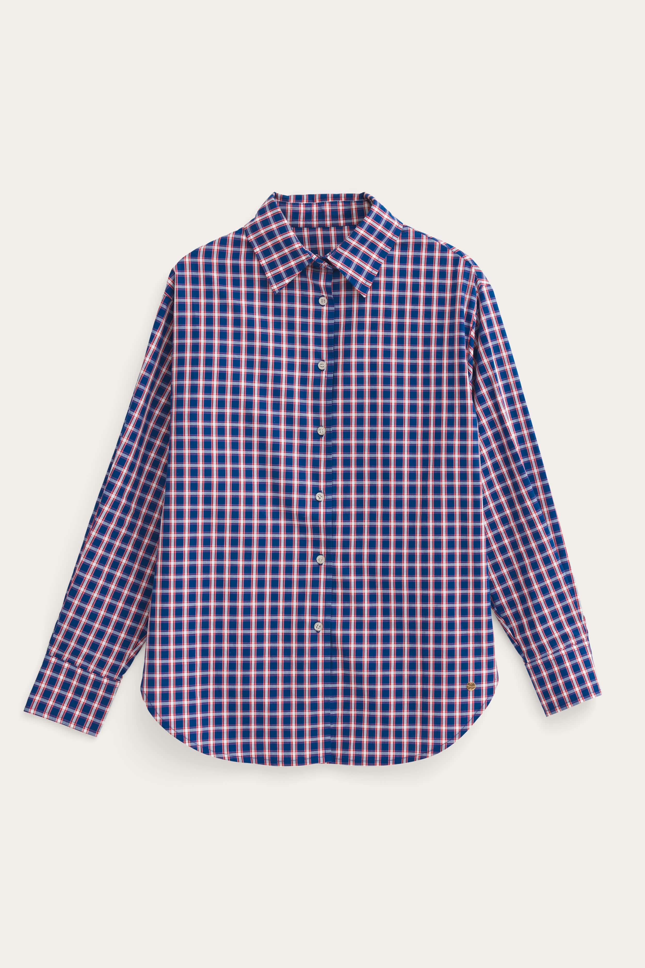 vendelawear.no Øland rutete skjorte - Midnattsblå