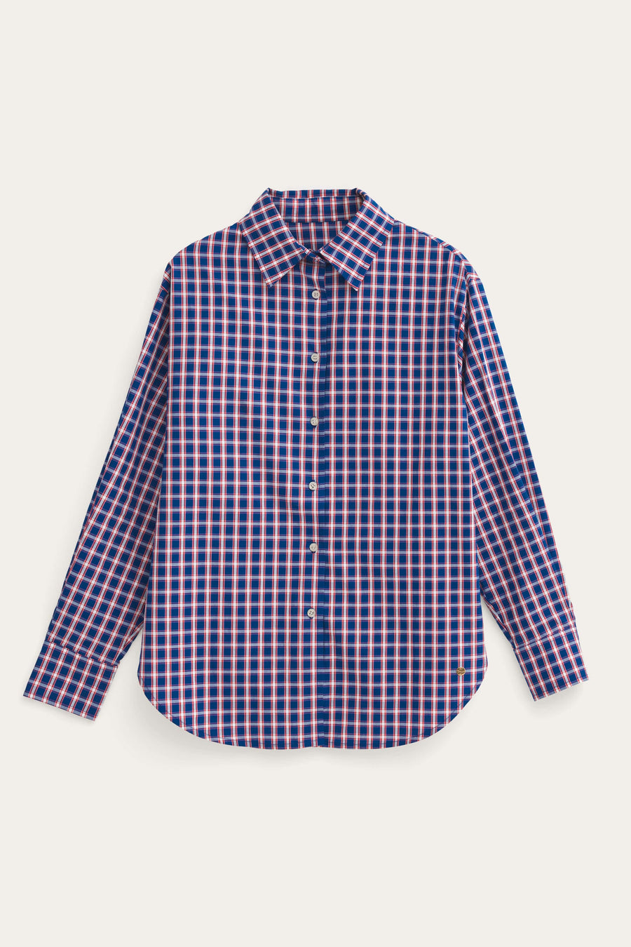 vendelawear.no Øland rutete skjorte - Midnattsblå