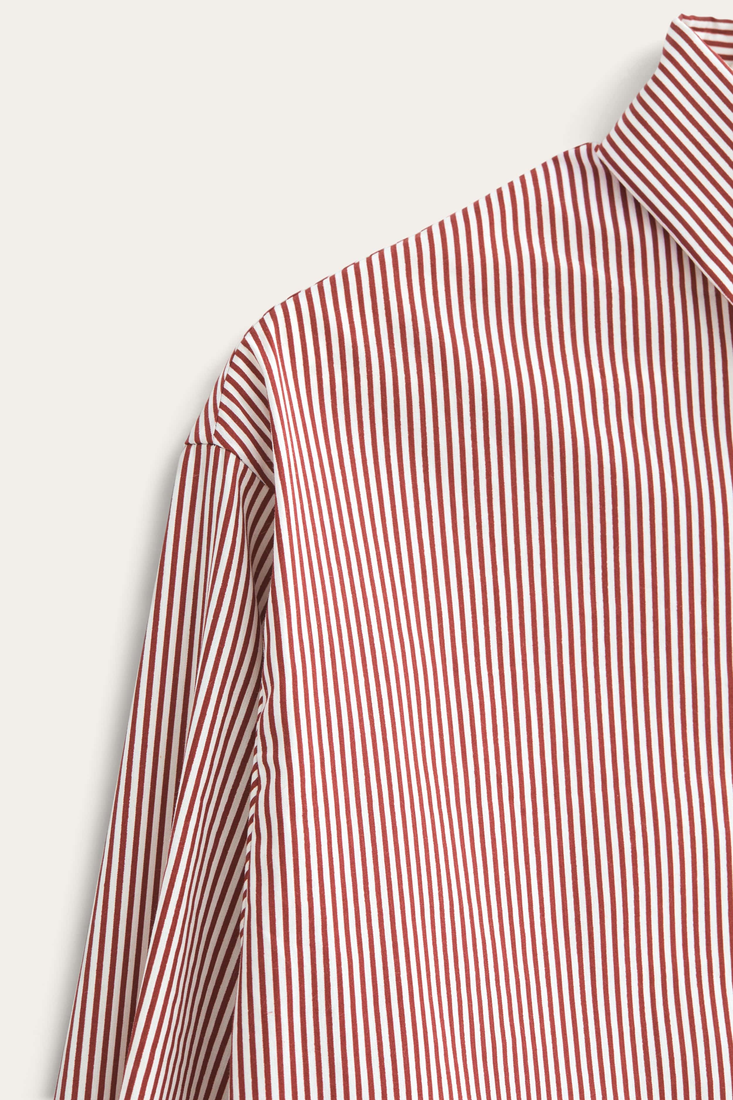 vendelawear.no Øland stripete skjorte - Cabernet
