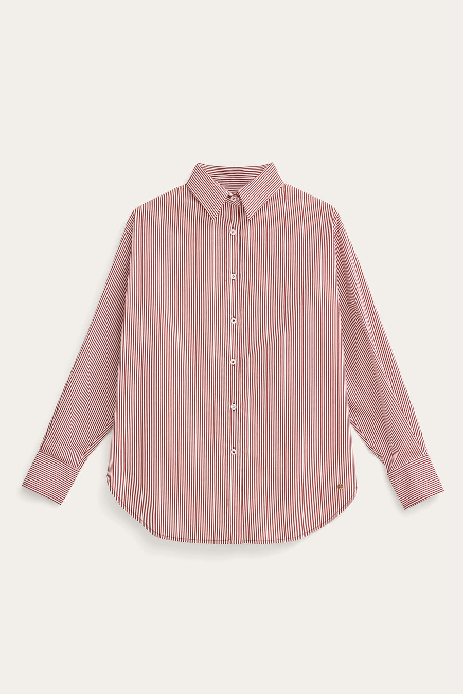 vendelawear.no Øland stripete skjorte - Cabernet