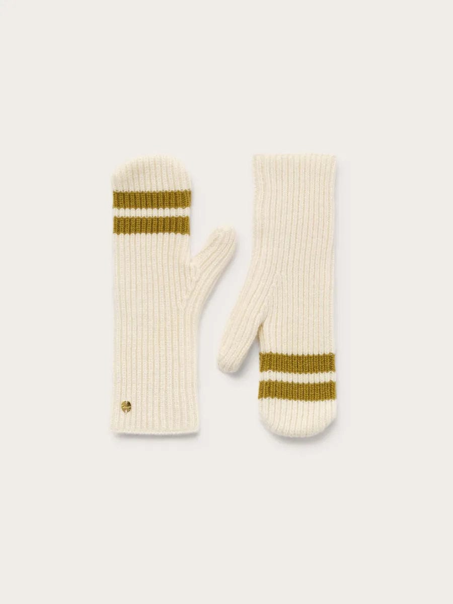 vendelawear.no OZ Burlington - Cashmere - Votter - Off-white/Green