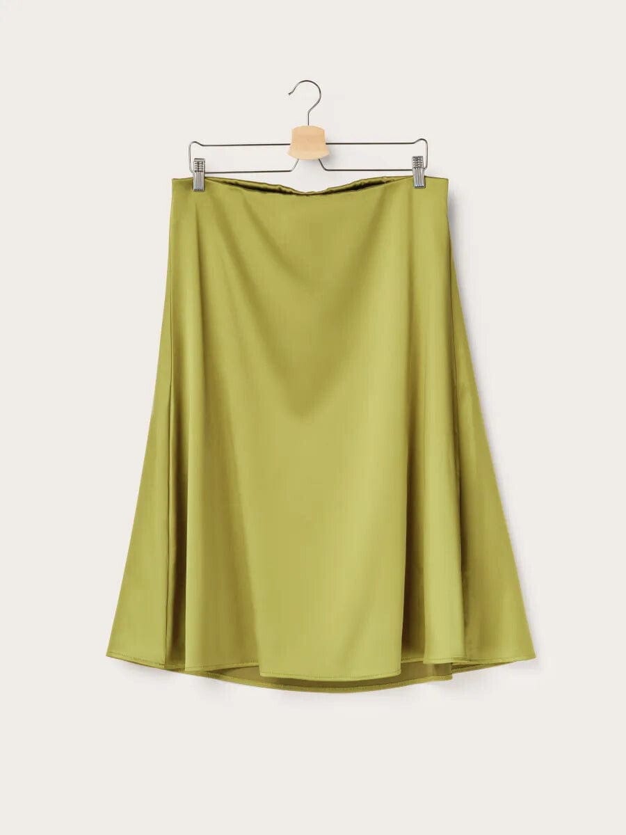 vendelawear.no San Francisco Satin Skirt - Kardemomme