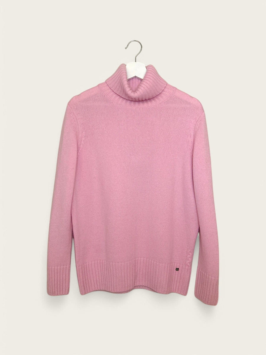 vendelawear.no Seattle - Folded Neck - Cashmere - Genser - Pink