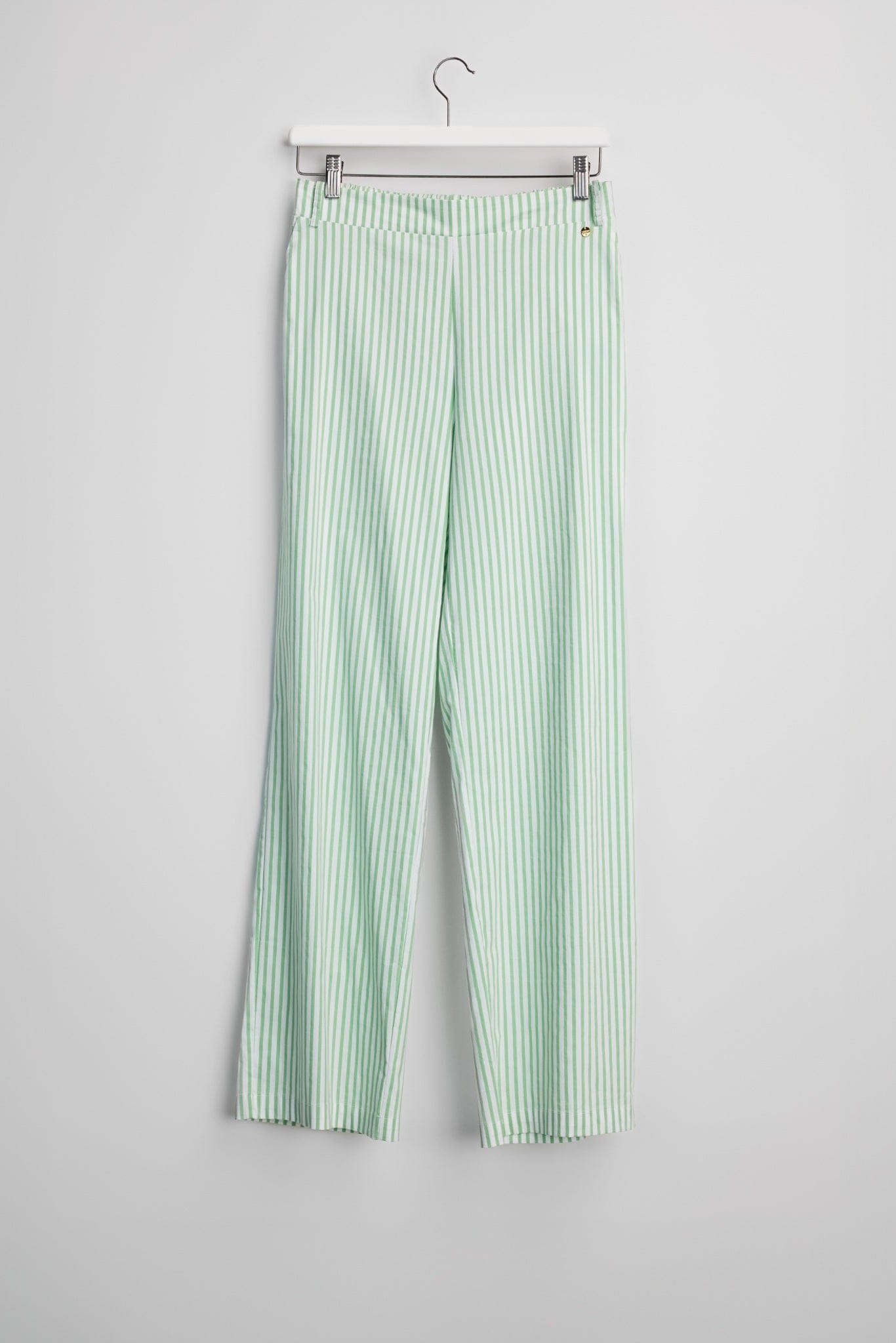 VendelaWear PJ-bukse PJ-bukse - Justøya - Green Stripe