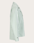 VendelaWear PJ-skjorte PJ-skjorte - Justøya - Green Stripe