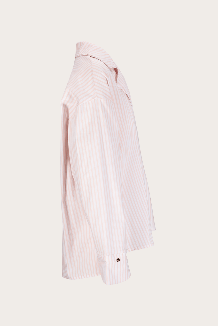 VendelaWear PJ-skjorte PJ-skjorte - Justøya - Light Pink Stripe