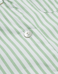 VendelaWear PJ-skjorte PJ-skjorte lang - Justøya - Green Stripe