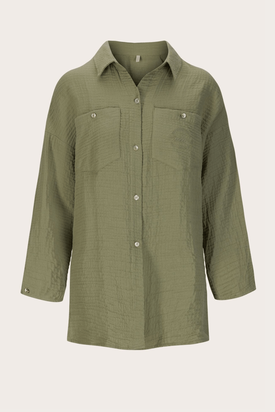 VendelaWear Skjorte Skjorte - Brekkestø - Solid Seagrass