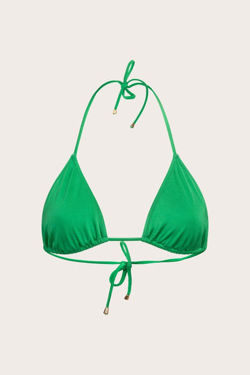 VendelaWear Top Bikini top - Mykonos - Cactus Green Scallion